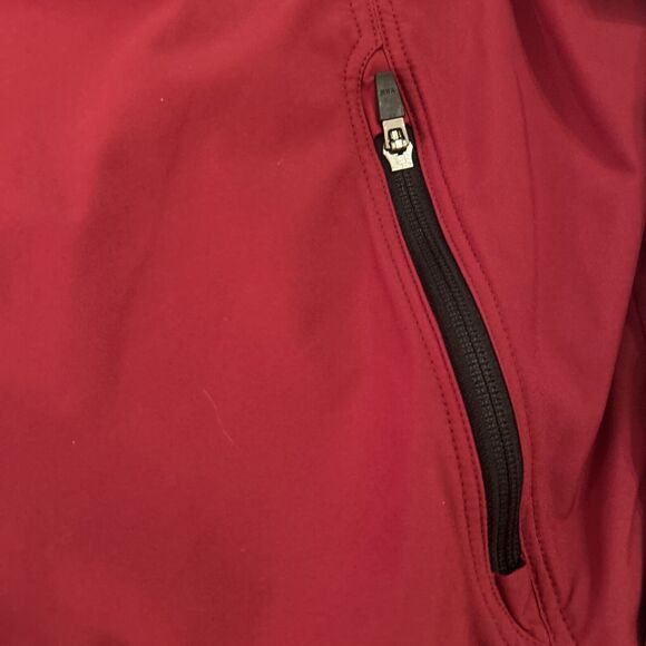 L.L. Bean Red Women’s X-Large Windstopper Fall Rain Soft shell Jacket Full Zip - Picture 5 of 15